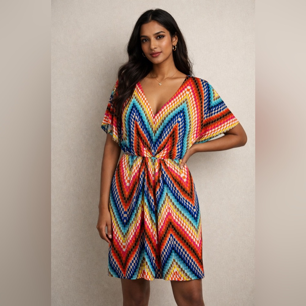 Trina Turk Multi Colored Dress - Size 6